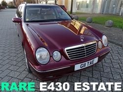 Red Used 2001 Mercedes E430 Elegance Sedan | £4,500