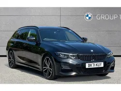 Black Used 2021 BMW 320 M Sport Estate | £27,500 (A bit pricey)