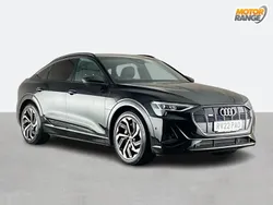 Black Used 2022 Audi e-tron Black Edition SUV | £30,595 (Fair price)