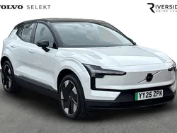 Crystal white New 2025 Volvo EX30 Plus SUV | £30,950 (Good price)