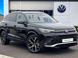 Black New 2025 VW Tiguan R-line SUV | £34,990 (A bit pricey)