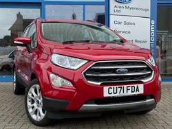 Red Used 2021 Ford Ecosport Titanium SUV | £13,145 (Fair price)
