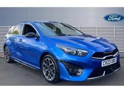 Blue Used 2023 Kia Ceed GT-Line Hatchback | £15,115 (Fair price)