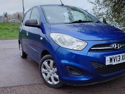 Blue Used 2013 Hyundai i10 Classic Hatchback | £1,595 (Good price)