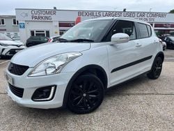 White Used 2014 Suzuki Swift SZ4 Hatchback | £6,499 (Expensive)