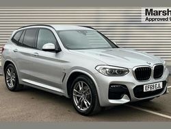 Silver Used 2019 BMW X3 M Sport SUV | £23,357 (Fair price)