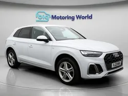 White Used 2021 Audi Q5 S-Line SUV | £28,800 (Good price)
