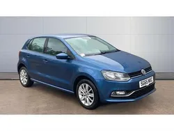 Blue Used 2015 VW Polo SE Hatchback | £8,505 (Fair price)