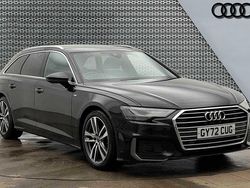 Black Used 2022 Audi A6 S-Line Estate | £27,990 (Fair price)