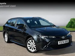 Eclipse black Used 2024 Toyota Corolla Sport Estate | £24,130 (Fair price)