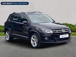 Black Used 2016 VW Tiguan R-line Edition SUV | £16,654 (Super price)