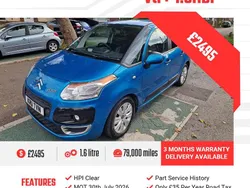 Blue Used 2011 Citroën C3 Picasso VTR Sport MPV | £2,495 (Fair price)