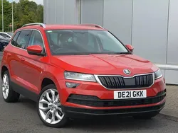 Red Used 2021 Skoda Karoq SE SUV | £15,495 (Expensive)