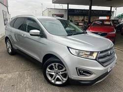 Silver Used 2016 Ford Edge Titanium SUV | £11,495 (Fair price)