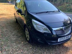 Black Used 2013 Vauxhall Meriva MPV | £2,500 (Fair price)