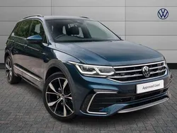 Blue Used 2023 VW Tiguan R-line SUV | £29,890 (Fair price)