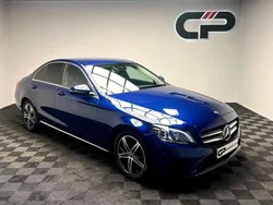 Blue Used 2019 Mercedes C200 Premium Sedan | £14,395 (Good price)