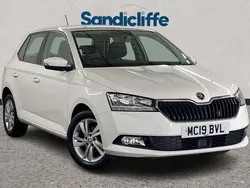 White Used 2019 Skoda Fabia SE Hatchback | £9,569 (Good price)