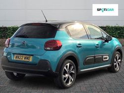Blue Used 2022 Citroën C3 PureTech Hatchback | £12,995 (A bit pricey)