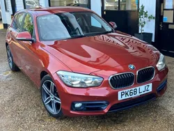 Orange Used 2018 BMW 118 Sport Line Hatchback | £8,986 (Good price)