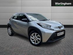 Silver Used 2022 Toyota Aygo X PURE SUV | £11,495