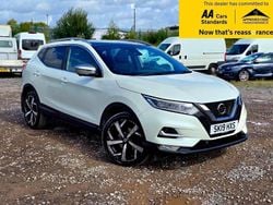 White Used 2018 Nissan Qashqai Tekna+ SUV | £12,288 (Fair price)