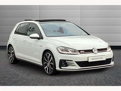 White Used 2018 VW Golf VII GTI Hatchback | £16,995 (Fair price)