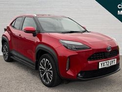 Red Used 2022 Toyota Yaris Hybrid Hatchback | £20,998 (A bit pricey)
