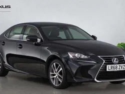 Black Used 2018 Lexus IS300h Executive Line Sedan | £16,750 (Fair price)