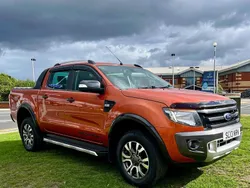 Orange Used 2013 Ford Ranger Wildtrack Pickup | £8,950 (Fair price)