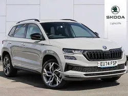 Meteor grey Used 2024 Skoda Karoq SportLine SUV | £28,990