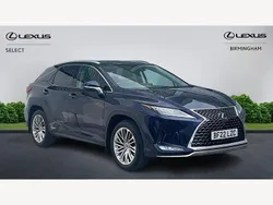 Blue Used 2022 Lexus RX450h SUV | £35,000