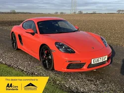 Orange Used 2017 Porsche 718 Cayman Coupe | £38,995 (Good price)