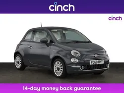 Grey Used 2018 Fiat 500 Lounge Hatchback | £7,499 (Fair price)