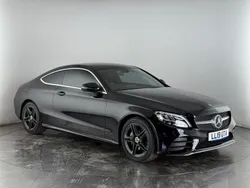 Black Used 2019 Mercedes C200 AMG line Coupe | £16,600 (Fair price)