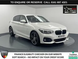 White Used 2019 BMW 116 M Sport Hatchback | £11,970 (Good price)