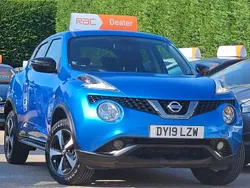 Blue metallic Used 2019 Nissan Juke SUV | £10,995 (Fair price)