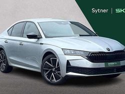 Brilliant silver metallic New 2025 Skoda Octavia SportLine Hatchback | £28,000 (A bit pricey)