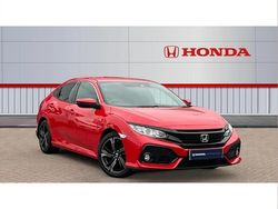 Red Used 2017 Honda Civic SR Hatchback | £8,687 (Fair price)