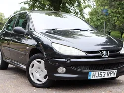 Black Used 2003 Peugeot 206 Hatchback | £400