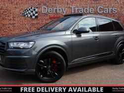 Grey Used 2017 Audi Q7 S-Line SUV | £21,990 (A bit pricey)