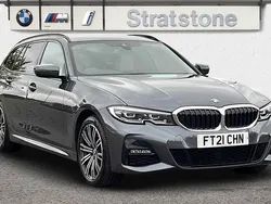 Grey Used 2021 BMW 330e M Sport Estate | £22,799 (Fair price)
