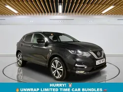 Black Used 2019 Nissan Qashqai N-Connecta SUV | £11,749 (Good price)