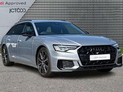 Silver Used 2024 Audi A6 Black Edition Estate | £40,396 (Expensive)