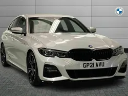 White Used 2021 BMW 330 M Sport Sedan | £24,850