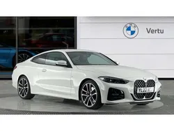 White Used 2022 BMW 420 M Sport Coupe | £26,711 (Good price)