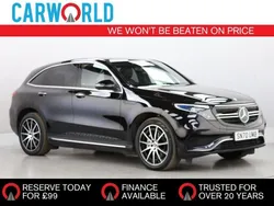 Black Used 2020 Mercedes EQC400 AMG line SUV | £22,700 (Good price)