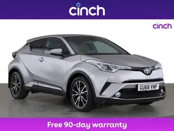 Silver Used 2018 Toyota C-HR SUV | £14,849 (Fair price)