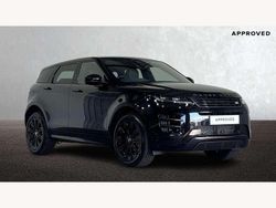 Santorini black Used 2025 Land Rover Range Rover evoque SE Dynamic SUV | £44,495
