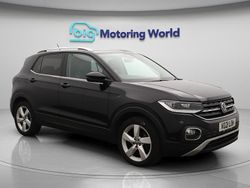 Black Used 2021 VW T-Cross SEL SUV | £14,500 (Fair price)